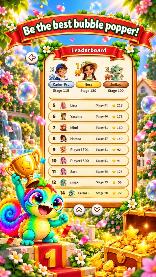 Bubble Garden screenshot